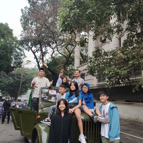HANOI FULL-DAY COMBO: HANOI FOOD, CULTURE, SIGHT & FUN ON VINTAGE MINSK MOTORBIKE & RUSSIAN JEEP